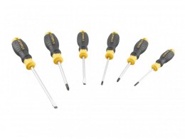 STANLEY� Hand Tools CUSHION GRIP Screwdriver Set, 6 Piece &pound;14.99